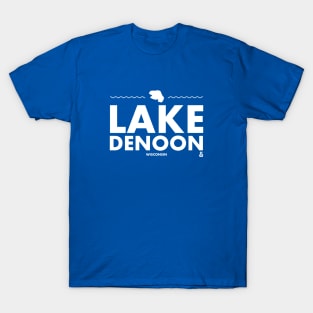 Racine County, Waukesha County, Wisconsin - Lake Denoon T-Shirt